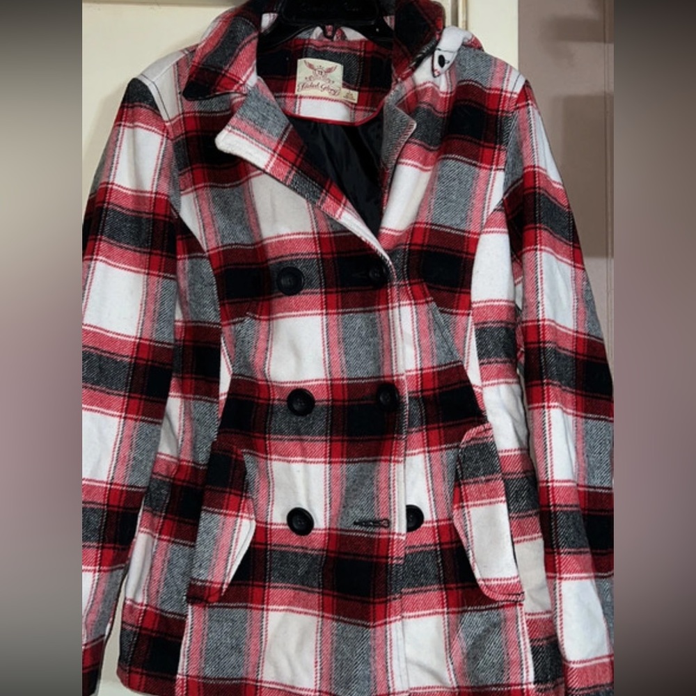 Faded glory plaid shacket